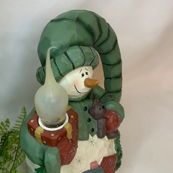 CMI Henton light up resin Snowman night light Christmas decoration - Picture 2 of 11